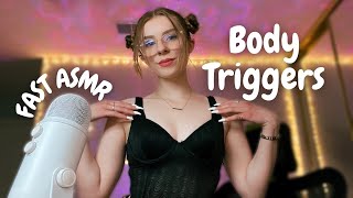 Asmr Fast Aggressive Body Triggers Fabric Sounds Skin Scratching Mouth Sounds
