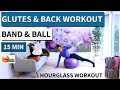 15 MIN RESISTANCE BAND BOOTY AT HOME // EXERCISES FOR LIFTED GLUTES // MAT WORKOUT // GLUTE BRIDGE!