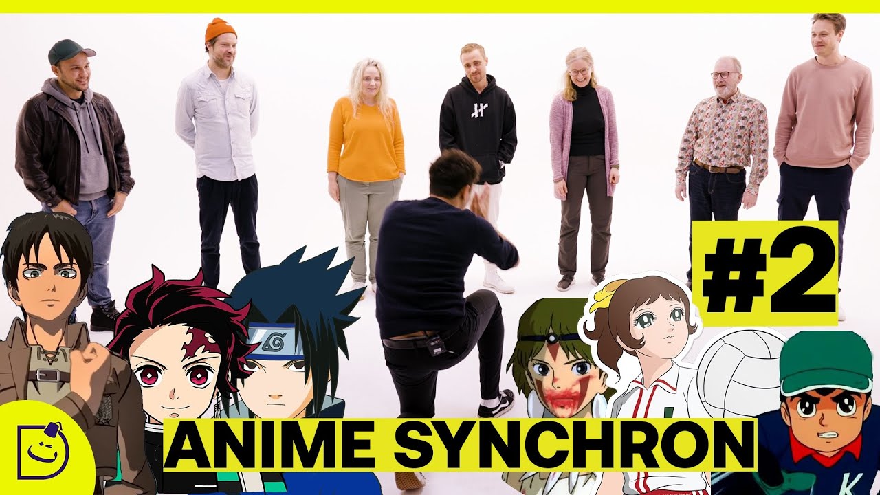 SAG MIR, welchen ANIME CHARAKTER ich spreche #2! Die Stimmen von EREN JÄGER, TANJIRO & SASUKE