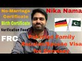 🇵🇰 🇩🇪 Family Reunion/Spouse Visa for Pakistani‘s 🇵🇰 | Problems and their Solutions