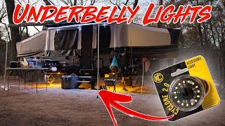 Installing Underbelly LED Lights on my Pop Up Camper