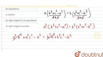 In `triangleABC`, if `acosA=bcosB`, then the triangle is