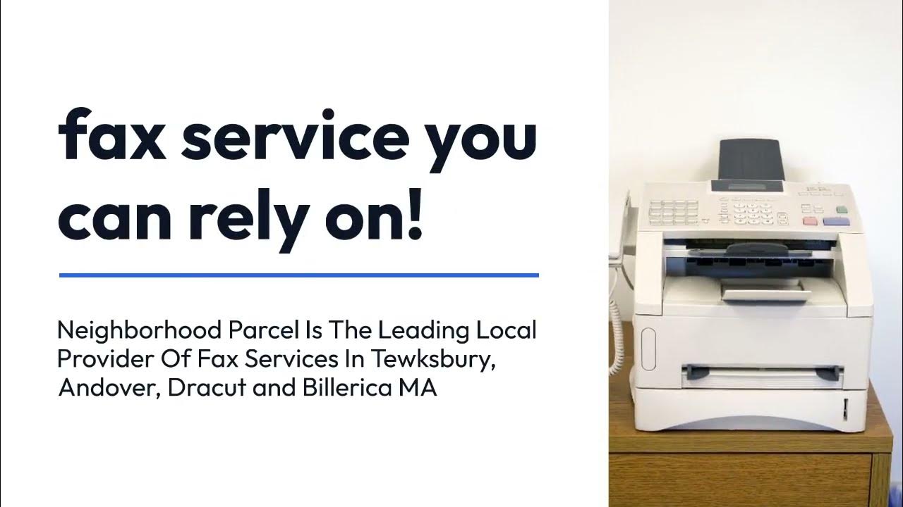 Fax Service In Tewksbury MA, Send And receive Faxes With Neighborhood