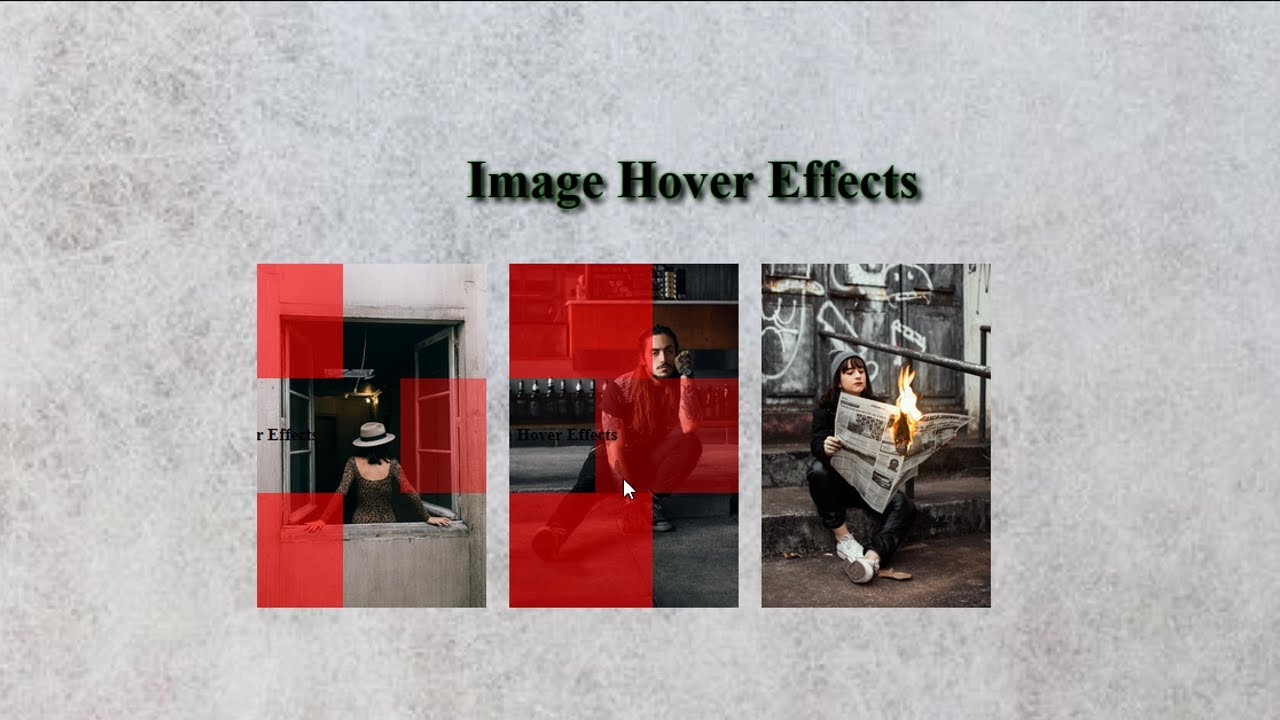 CSS Image Hover Effects - YouTube