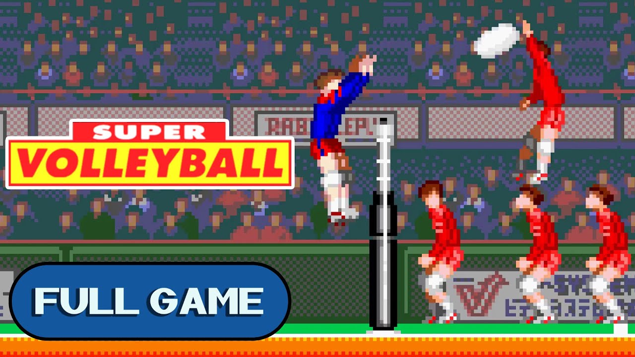 Super Volleyball GENESIS MEGA DRIVE FULL GAME Longplay Gameplay