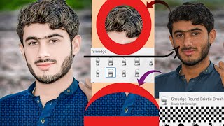 Face Smooth And Stylish beard photo editing in Mobile//How to set Stylish Beard in Mobile screenshot 3