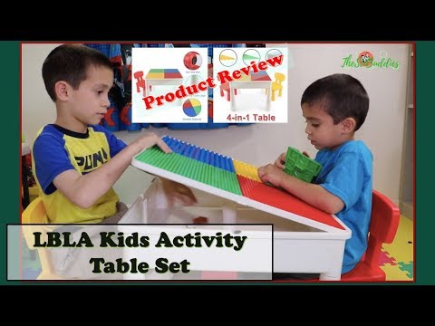 Video: Children's Plastic Table: Folding Plastic Tables, Standard Models For Children