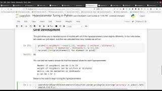 Hyper-Parameter Tuning with Python