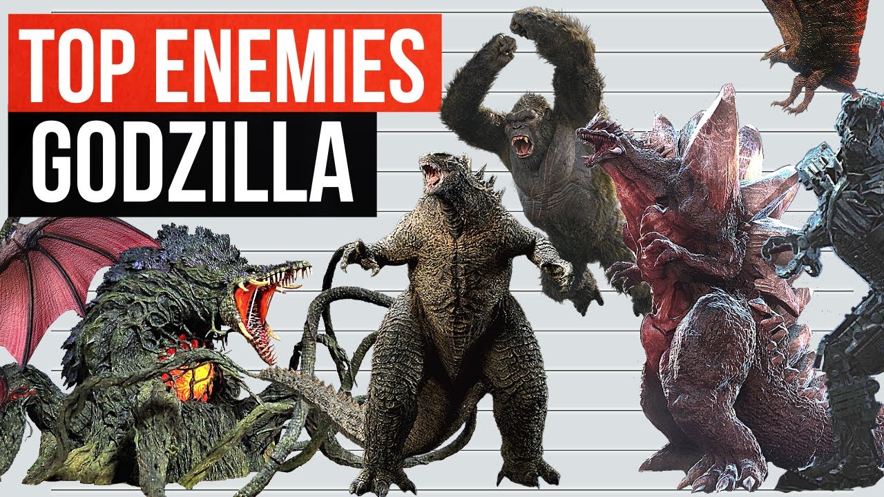 GODZILLA EARTH AND ITS ENEMIES SIZE, ROAR COMPARISON:   Link video:  By Who Is The Biggest