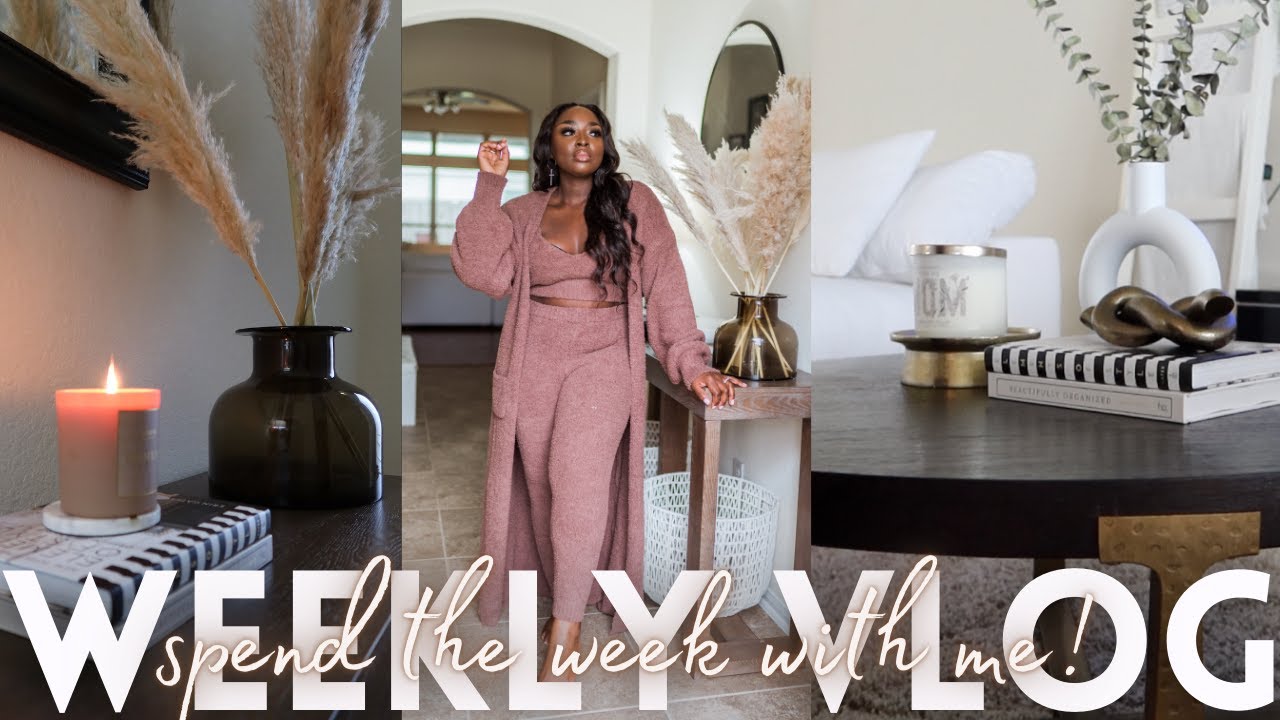 WEEKLY VLOG 38 NEW HOME DECOR, SCHEDULING IG PICS, SURPRISING MY MOM