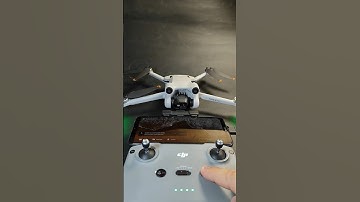 Pairing DJI Mini 3 Pro With Remote Controller 🔥🤔 #shorts #dji #djimini3pro #drone