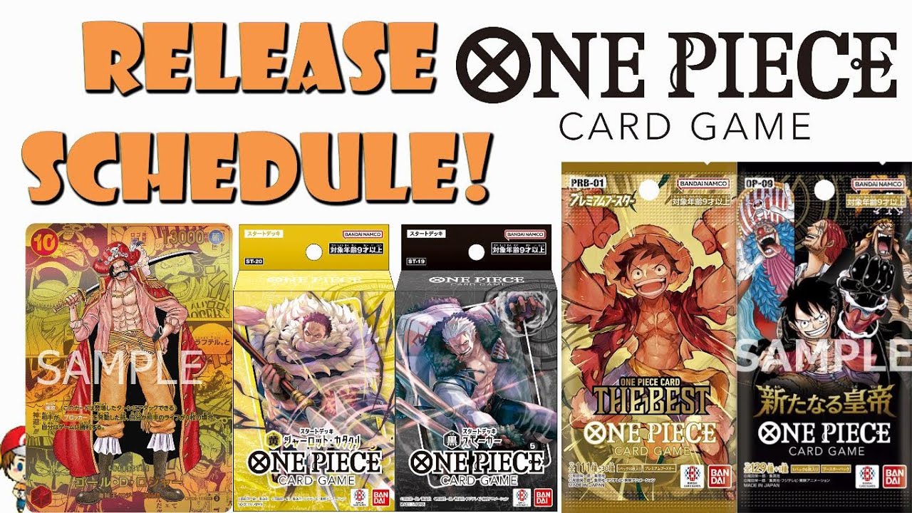 The Complete One Piece TCG Buyer's Guide - Full Release Schedule! BIG ...