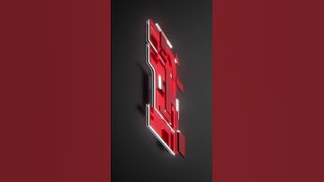 Formula 1 Logo Animation - Blender Geometry Nodes