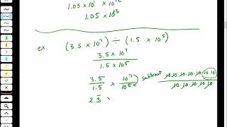 Dimensional Analysis with Scientific notation