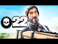 22 Kill Solo Vs Squad | Season 4 Fortnite