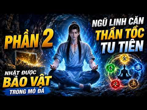 Phần 2 Nhặt Được Bảo Vật Trong Mỏ Đá, ngũ linh căn Thần Tốc Tu Tiên tập 1