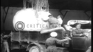 Jacques Piccard sets a new height record in an all metal globular gondola in Dube...HD Stock Footage Net Worth