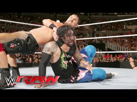 The Usos vs. The Social Outcasts - No. 1 Contenders' Tag Team Tournament: Raw, April 11, 2016