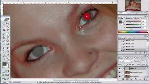 Photoshop Tutorial - Removing Red Eye from Your Photos