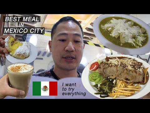 ناهار خوری در شهر مکزیکو | رستوران مورد علاقه من در مکزیک؟ | Viva Mexico 2021 قسمت 11