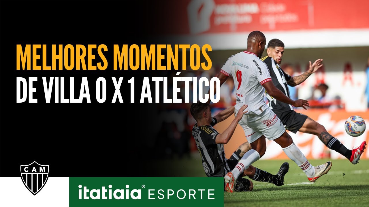 CONFIRA OS MELHORES MOMENTOS DE VILLA NOVA 0 X 1 ATLÉTICO | CAMPEONATO ...
