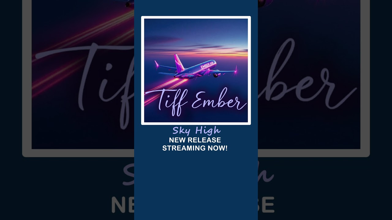 🎶 Tiff Ember's NEW song 🎶, Sky High, streaming NOW! Feel the rush with every beat ✈️