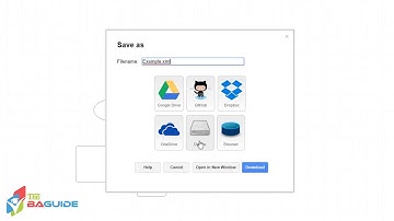 Saving Files in Draw.IO