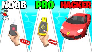 NOOB vs PRO vs HACKER | In Car Key Evolution | With Oggy And Jack | Rock Indian Gamer | screenshot 5