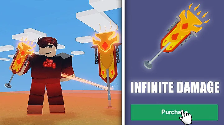 This GLITCH Gave Me INFINITE DAMAGE With The BANNERS In Roblox Bedwars...