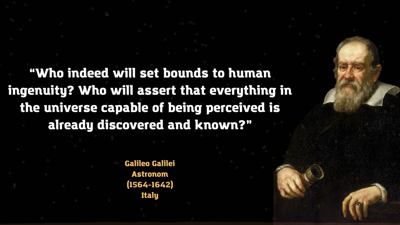 Galileo Galilei's Quotes - "The Book Of Nature Is Written In The Language Of Mathematics."