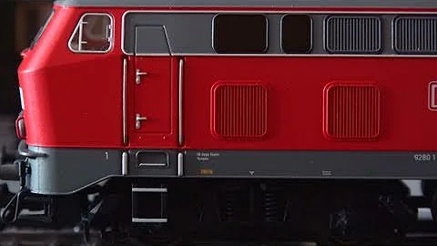 [HD]märklin br 218 Diesel