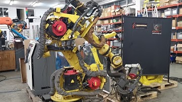 Spotwelding robot Fanuc R1000ia-80F with R-30ia control