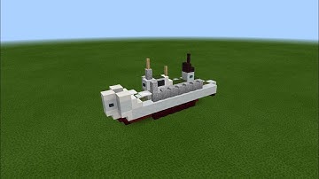 Shōnan Maru 2 (Security Vessel) | Minecraft Tutorial | 1:5 Scale (outdated)
