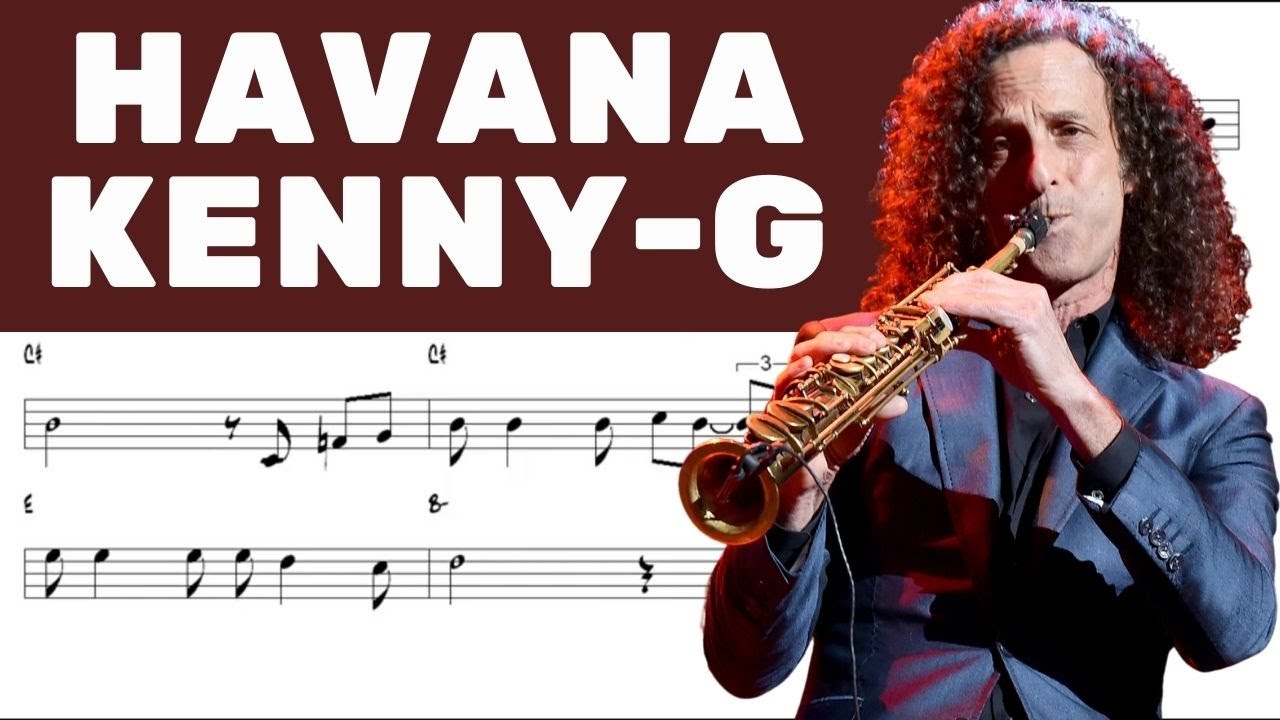 Tenor Sax Havana Kenny G Backing Track YouTube