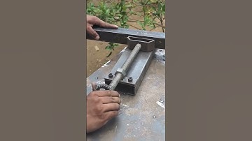 Homemade Welding Creative Idea Vise #tools #ideas #welding #bendingtools #diy #toolscreativediy