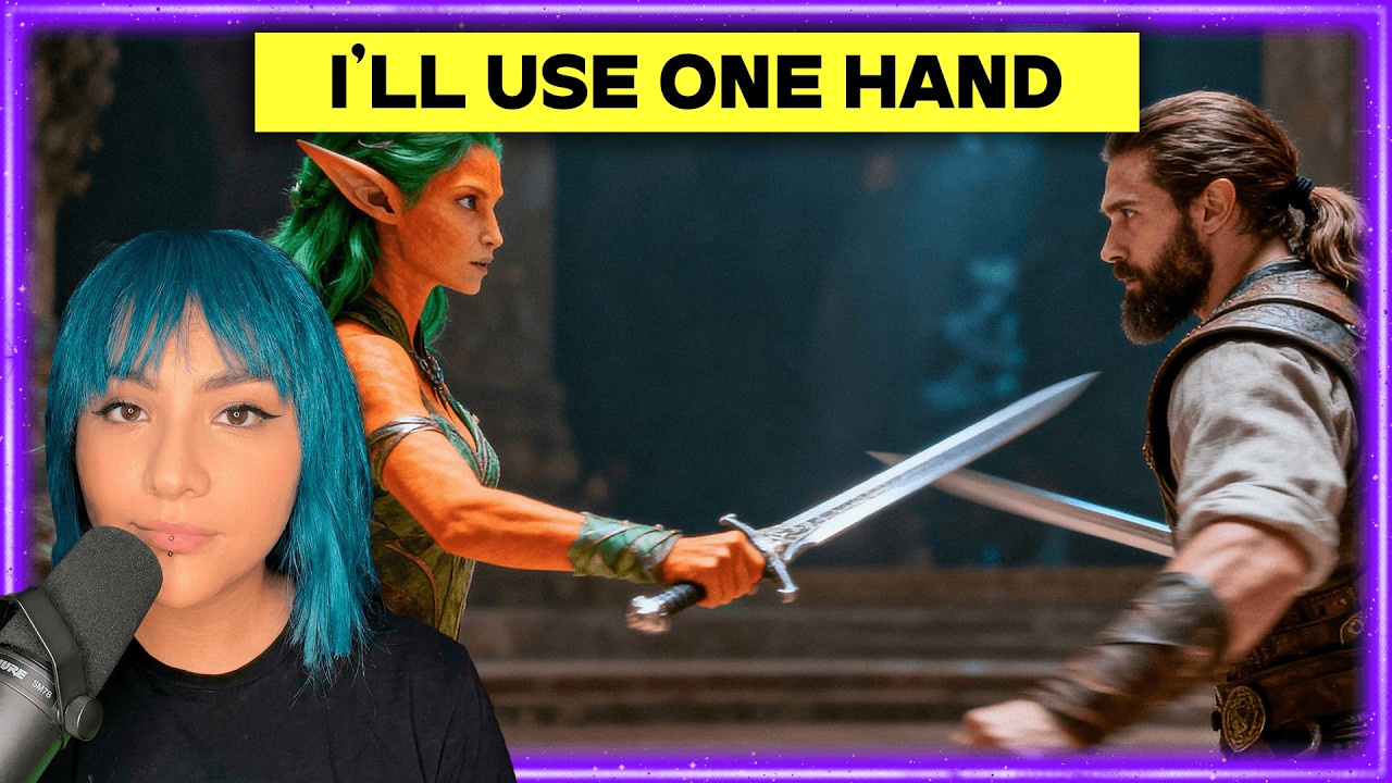 Deadly Alien Duelist Challenged the Human, He Asked If She Needed a Handicap