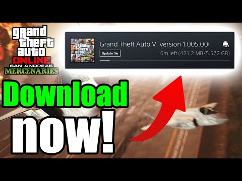 GTA 5 Mercenaries DLC Update - PreDownload EARLY Now!