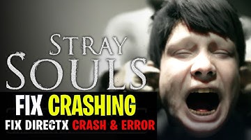Stray Souls: How to FIX crashing and Freezing on LOW END PC