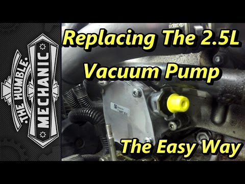 Replacing VW 2.5l Vacuum Pump ~ The Easy Way