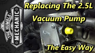 Replacing VW 2.5l Vacuum Pump ~ The Easy Way