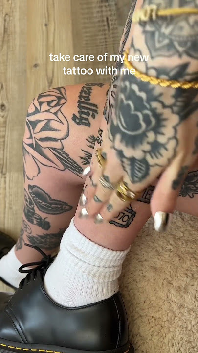 Is this the best leg sleeve tattoo ever? 