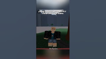 TSB Leaks #roblox #thestrongestbattlegrounds #tsb #jujutsushenanigans #anime #shorts #robloxmemes