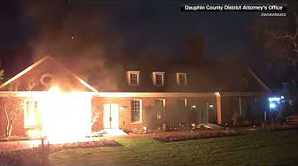 Josh Shapiro House Arson: Security video shows moment Balmer set PA Gov. Shapiro's house on fire