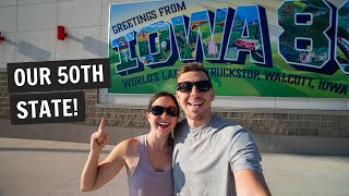 We’re heading to our 50th STATE! 🇺🇸🙌🏼 (Traveling from Canada to IOWA for RAGBRAI)