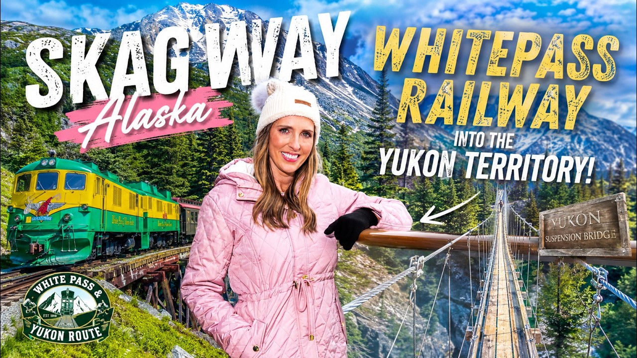 Skagway Alaska To the Yukon! Riding The White Pass Railway / Norwegian Encore