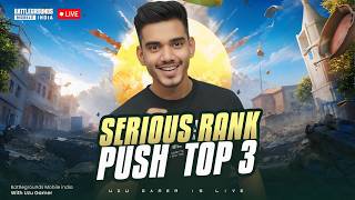 AJJ HOGA TOP 3 | CONQUEROR RANK PUSH DAY 31 | BGMI LIVE | UZU GAMER