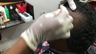 Castro barber - Cuadros colombianos