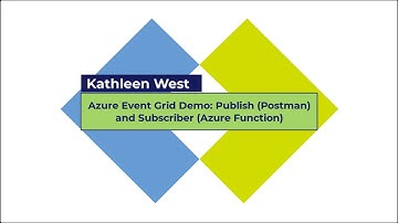 Azure Event Grid Demo: Publish (Postman) and Subscriber (Azure Function)