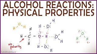 Physical Properties Of Alcohol: Hydrogen Bonding, Solubility And Boiling Point Physical Properties Of Alcohol: Hydrogen Bonding, Solubility And Boiling Point