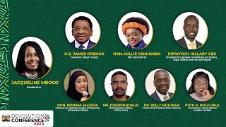 DEVOLUTION CONFERENCE DAY 2: MAIN HALL DISCUSSION